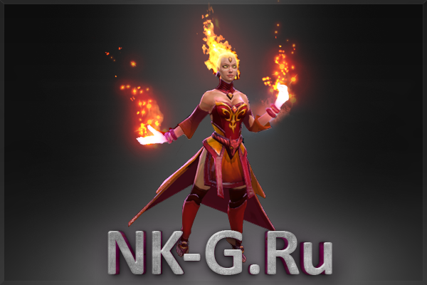 Модель арканы Fiery Soul of the Slayer для Dota 2